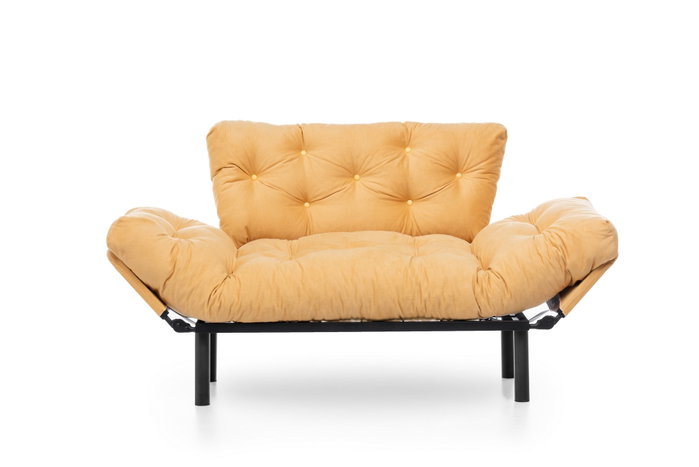 Atelier Del Sofa Nitta - Sofá-Cama de 2 Plazas Mostaza Atelier Del Sofa Nitta - Sofá-Cama de 2 Plazas Mostaza